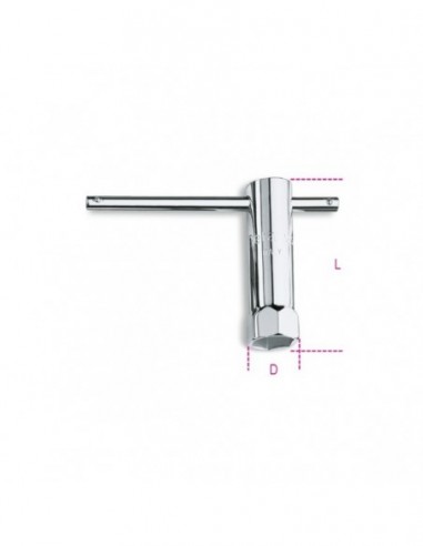 LLAVE BUJIAS SIMPLE 20,8