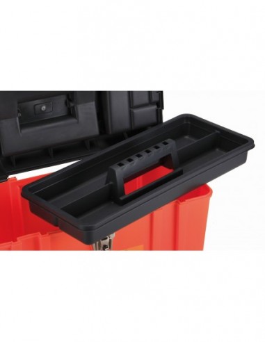 CAJA PLÁSTICO 420X215X195MM ALYCO ORANGE